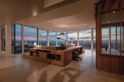 Interior of the Panorama Penthouse by Burau Fraai