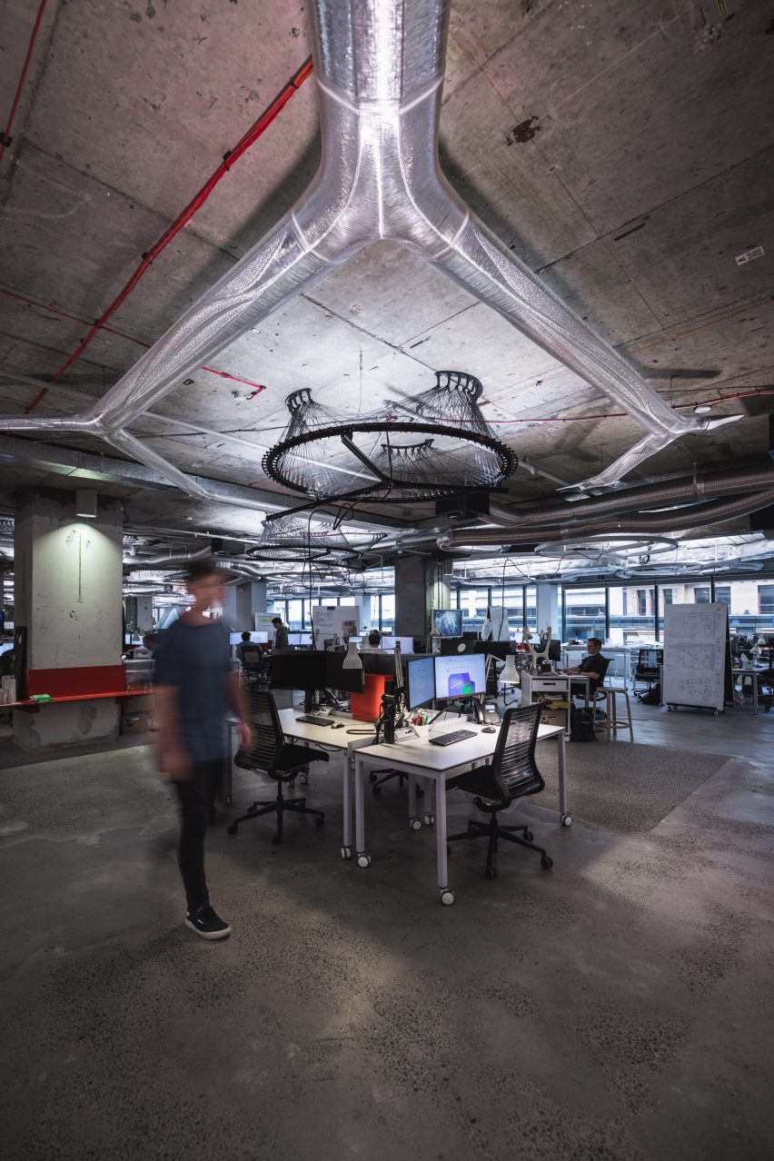 Photo of BVN's Sydney studio with Systems Reef 2 air conditioning system installed