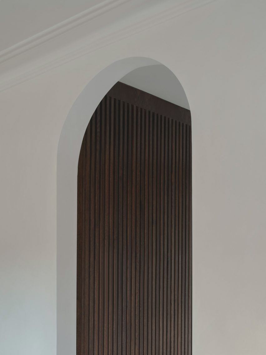 Arched door