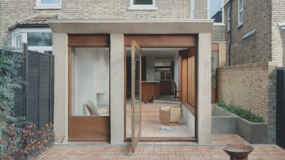 Exterior of Cast House extension by EBBA