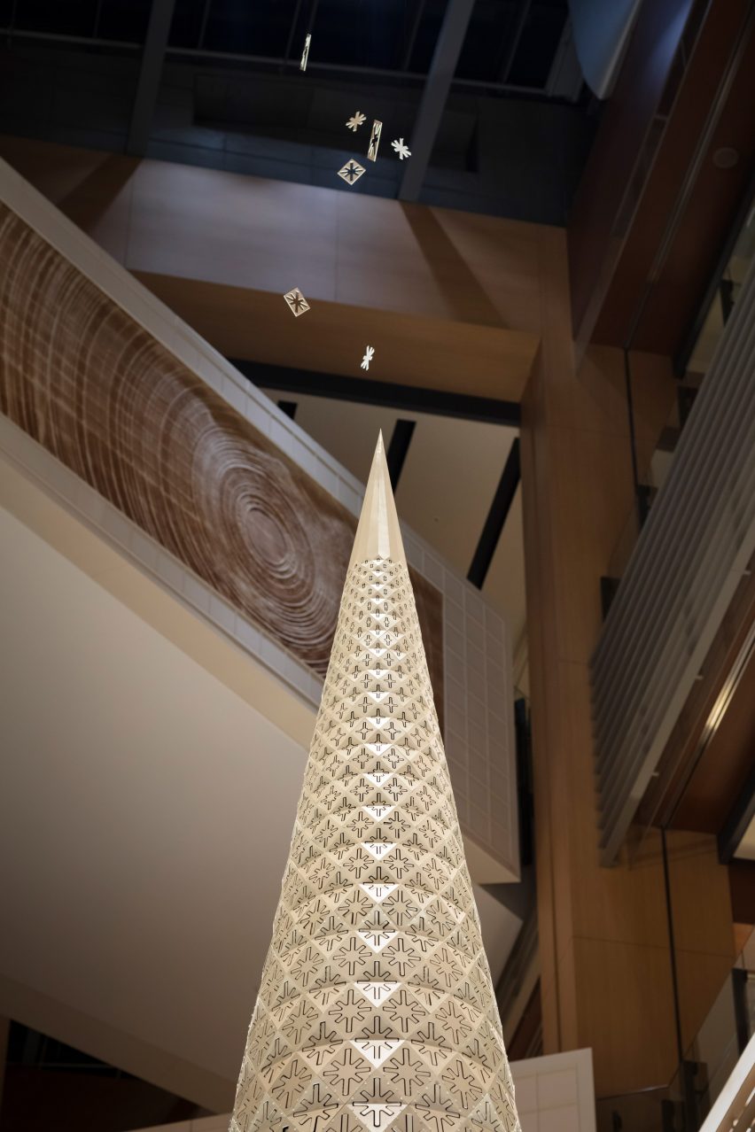 Christmas tree by Nendo
