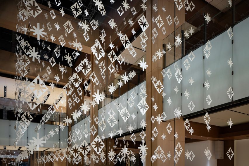 Christmas decorations by Nendo