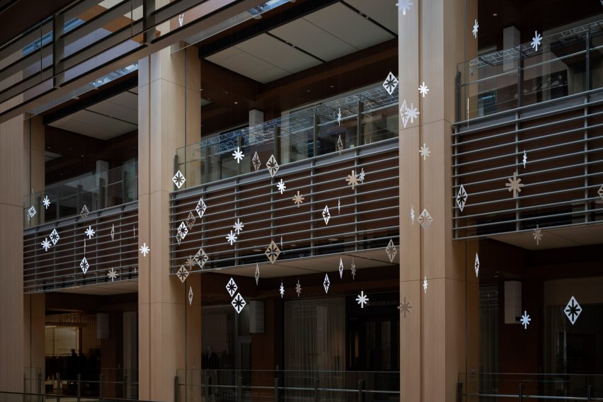 Christmas decorations by Nendo