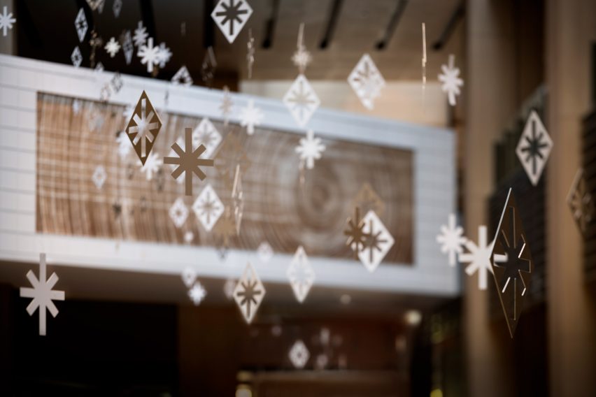 Christmas decorations by Nendo