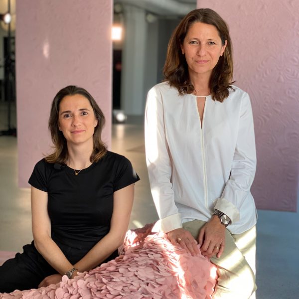 Odile Hainaut and Claire Pijoulat portraits