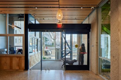 Entryway of Tahanan social housing