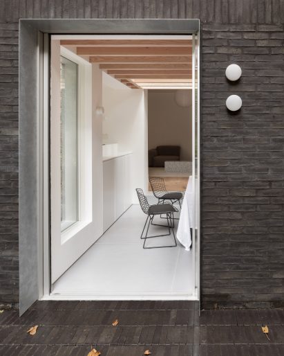 View into the DB Apartment by Studio Hallett Ike