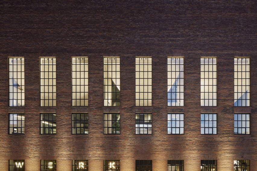 Exterior facade at Jurkovič Heating plant by DF Creative Group