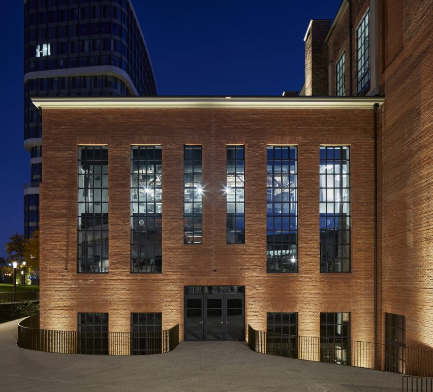 Exterior of Jurkovic Heating Plant transformation by DF Creative Group