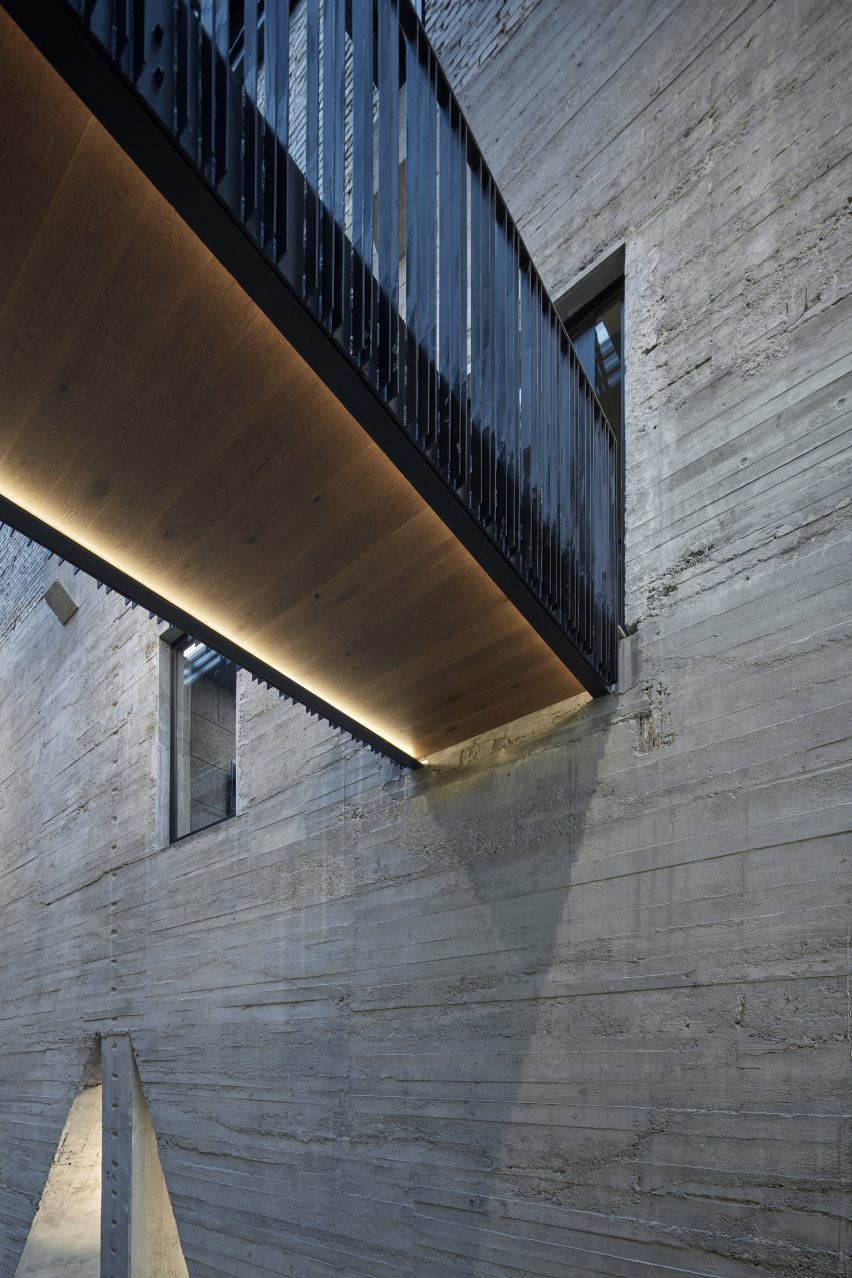 Interior bridge at Jurkovič Heating plant by DF Creative Group