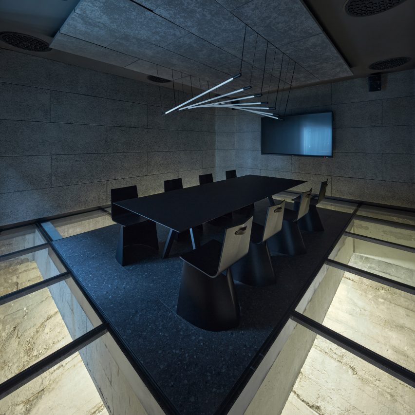 Interior office space at Jurkovič Heating plant by DF Creative Group