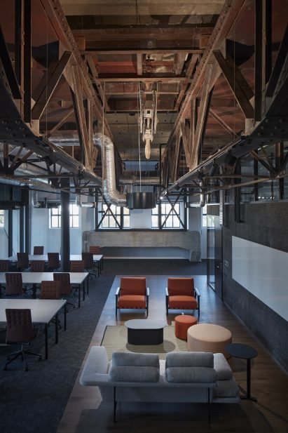 Interior of Jurkovic Heating Plant transformation by DF Creative Group
