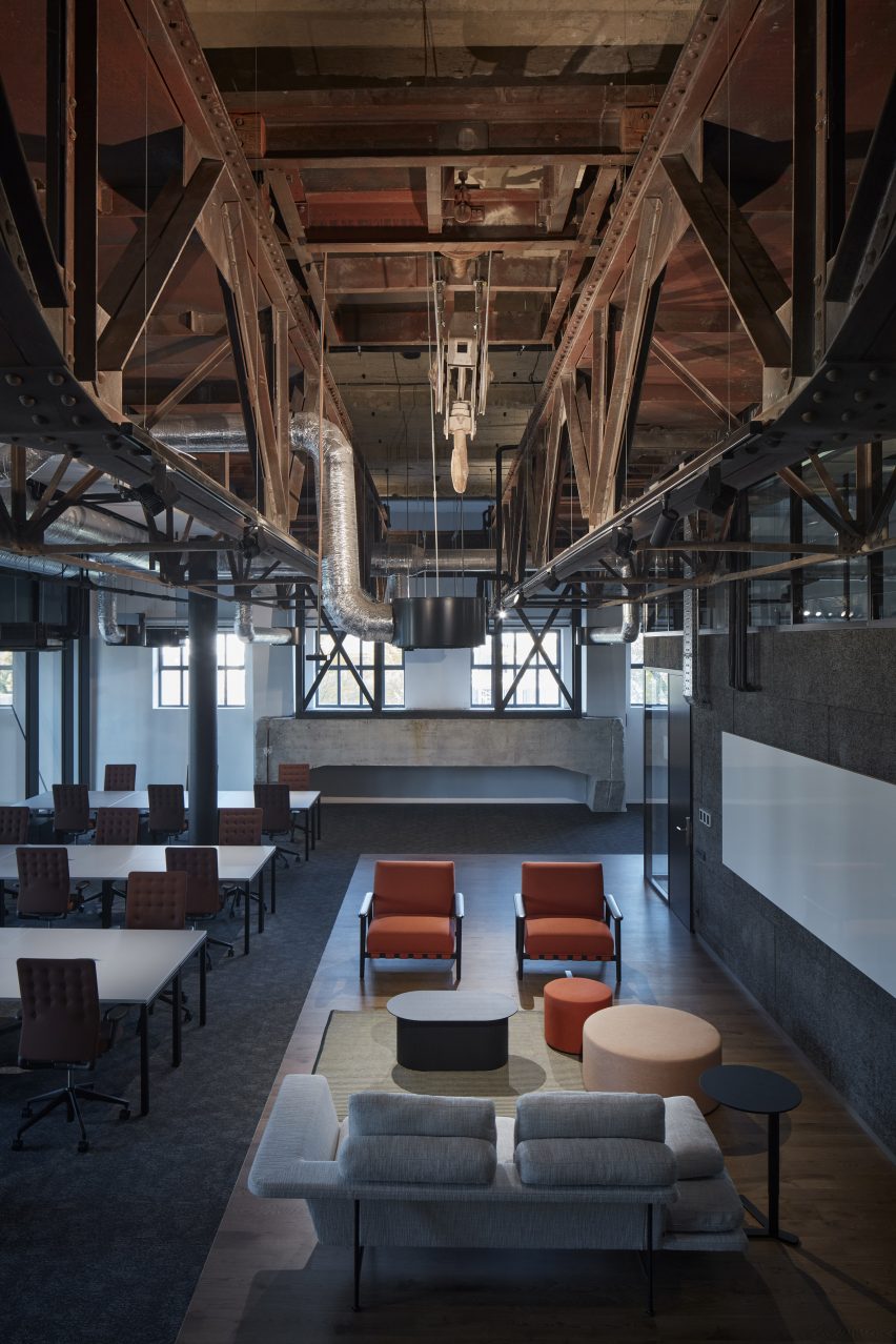 Interior of Jurkovic Heating Plant transformation by DF Creative Group