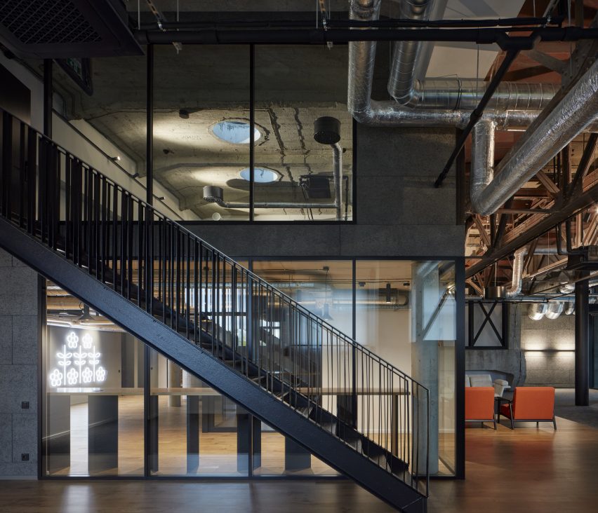 Interior of Jurkovic Heating Plant transformation by DF Creative Group