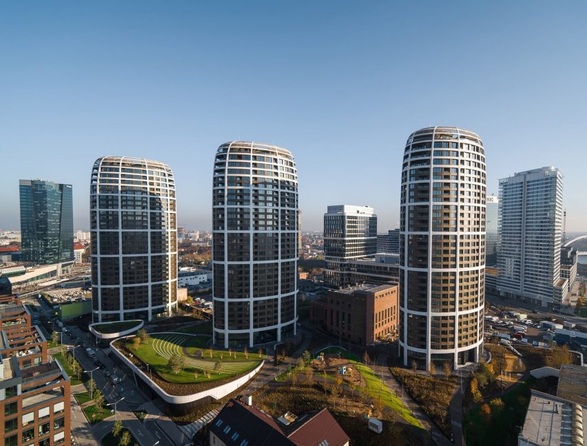 Aerial view of Jurkovič Heating plant by DF Creative Group