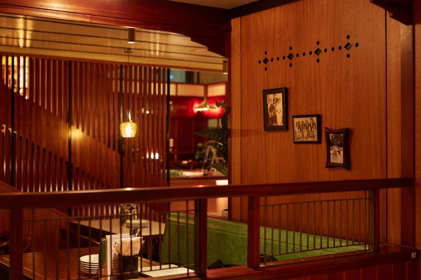Interior of Dishoom Canary Wharf