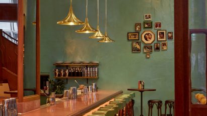Bar in Dishoom Canary Wharf