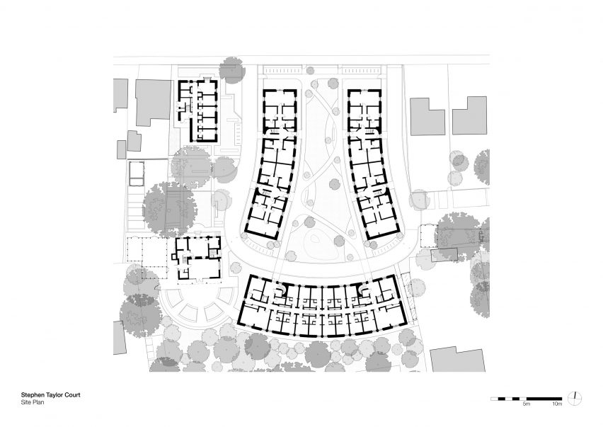 Floor plans of Stephen Taylor Court by FCBStudios