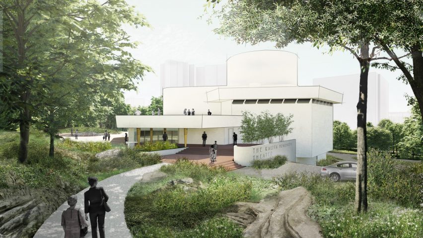 Frank Lloyd Wright theatre dallas