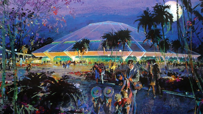 EPCOT concept art by Ryman