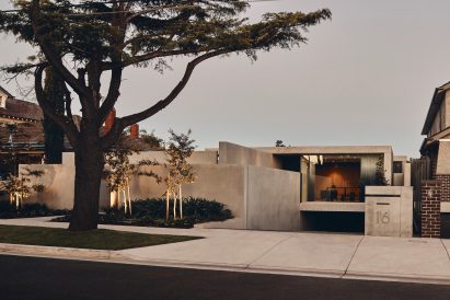 Exterior of The Courtyard Residence by FGR Archietcts