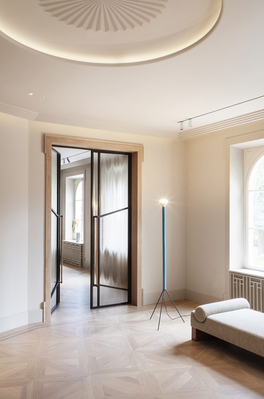 High ceiling in Stockholm home