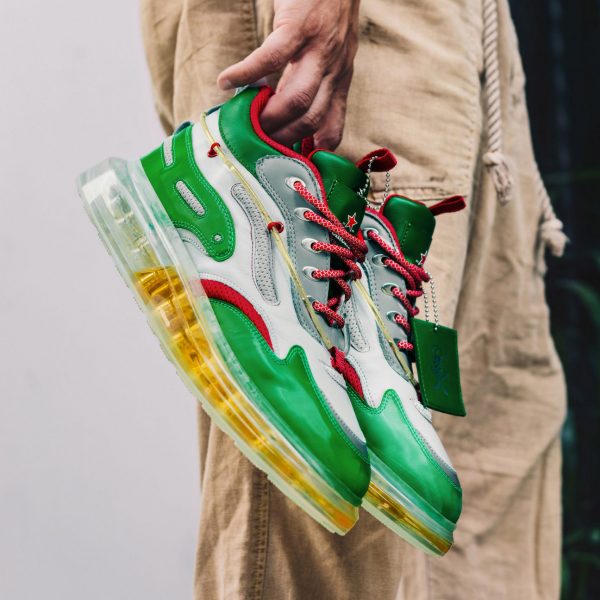 Image of beer-filled shoes