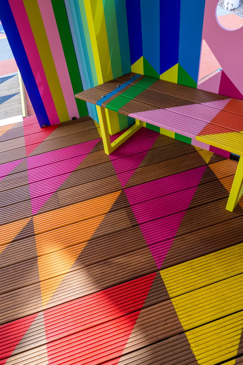 The Joy Garden by Morag Myersough at Sheffield Children's Hospital