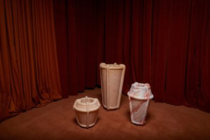 Kelly Wearstler's marble Nudo furniture