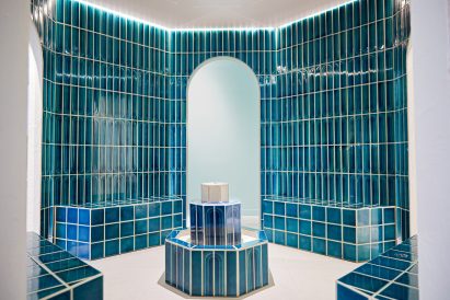 Kohler's tiled installation