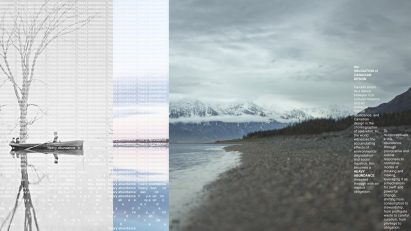 Collage of Canadian countryside overlaid with text