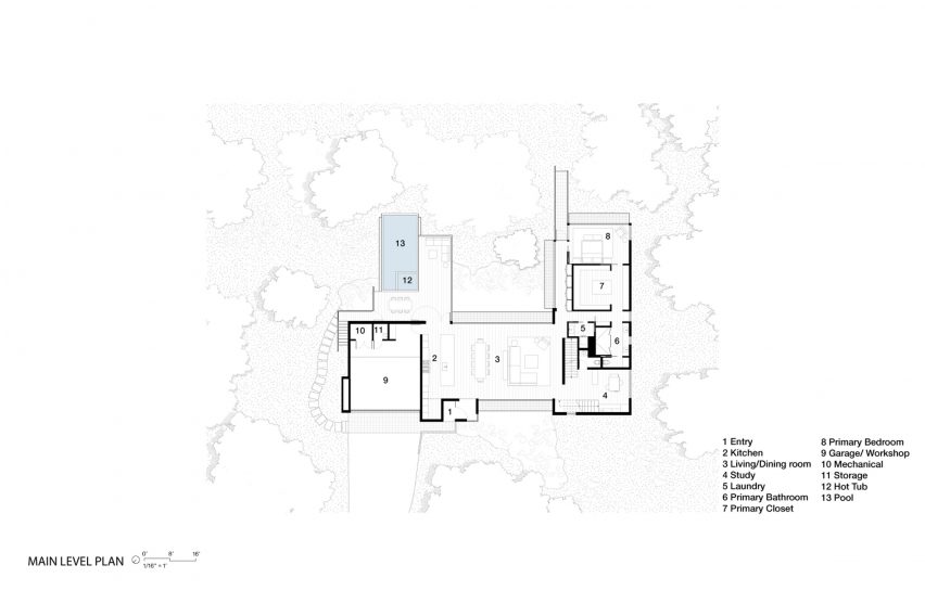 Main floor plan