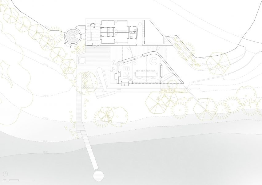 Plan of Art Sauna