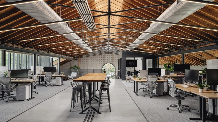 Michael Hsu converts 1930s Austin church into spacious design office