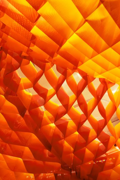 Lattice fabric designed by All(zone)