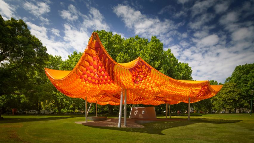 Installation in Queen Victoria Gardens