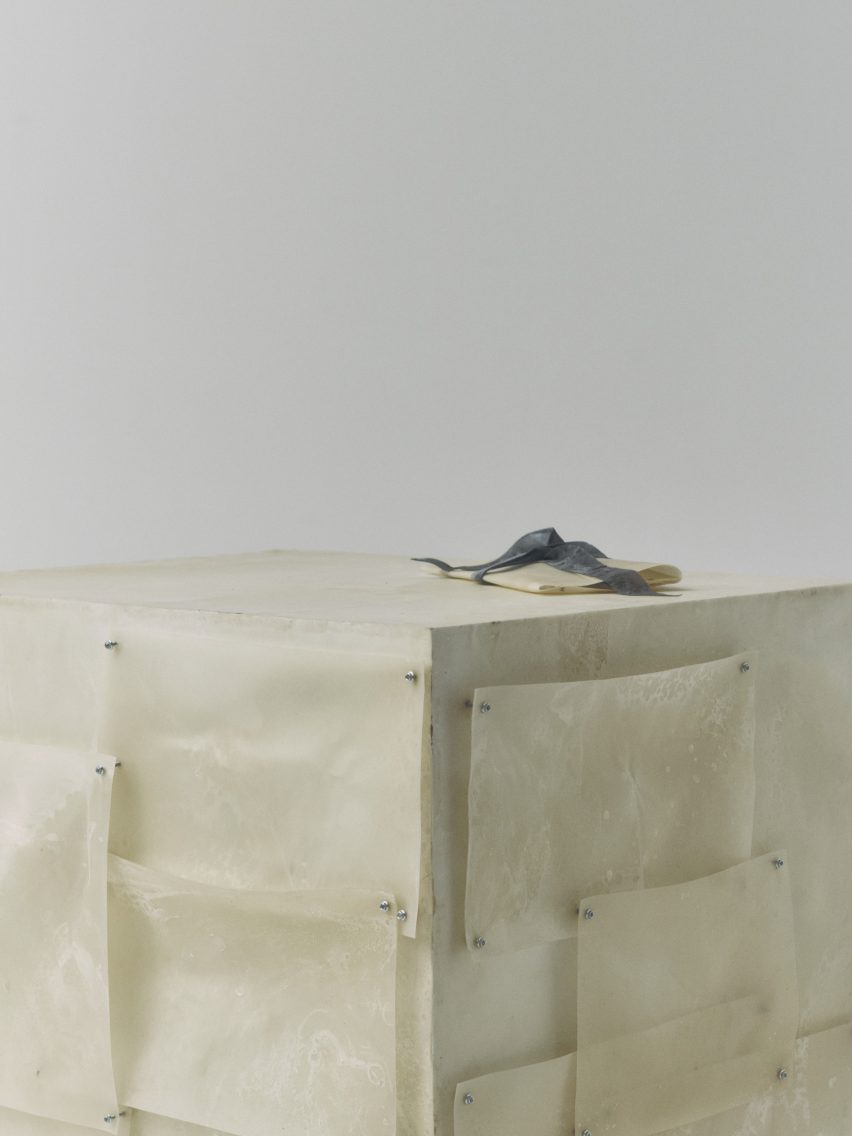 Reusable gift wrap for Calvin Klein by Natural Material Studio