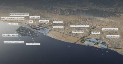Oxagon city at Neom