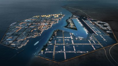 Oxagon port at Neom