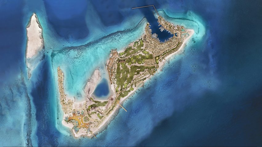 Sindalah luxury island, Neom, Saudi Arabia
