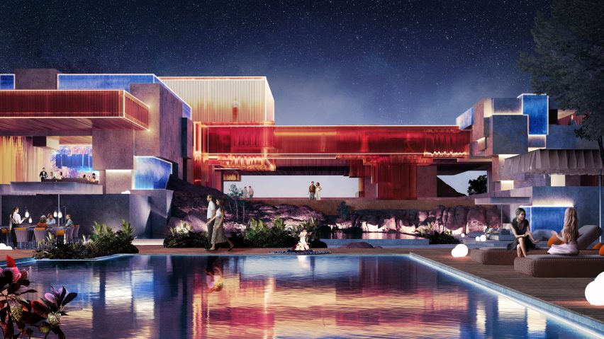 Sindalah luxury island, Neom, Saudi Arabia