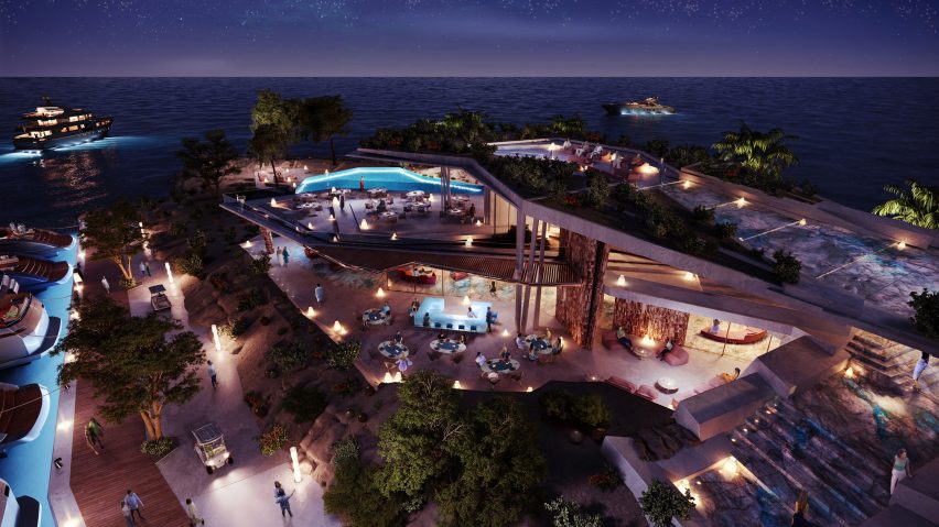 Sindalah luxury island, Neom, Saudi Arabia