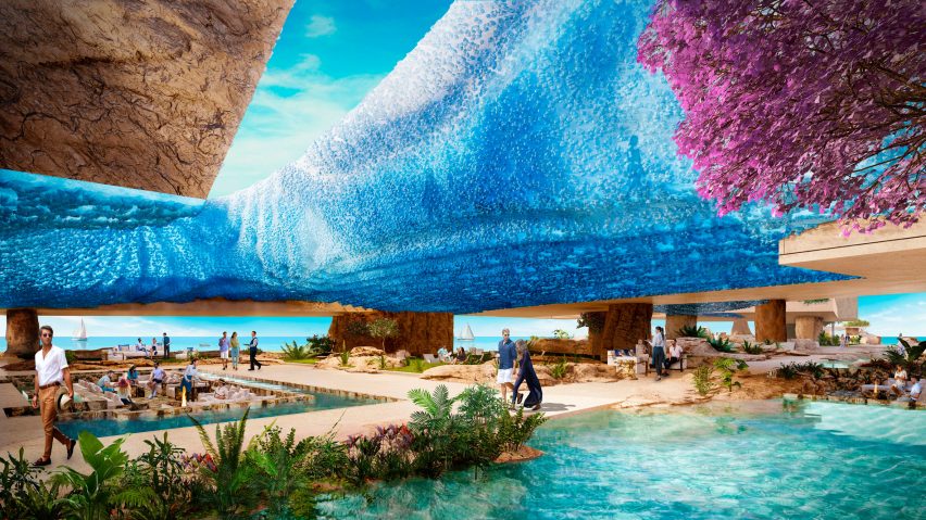 Sindalah luxury island, Neom, Saudi Arabia