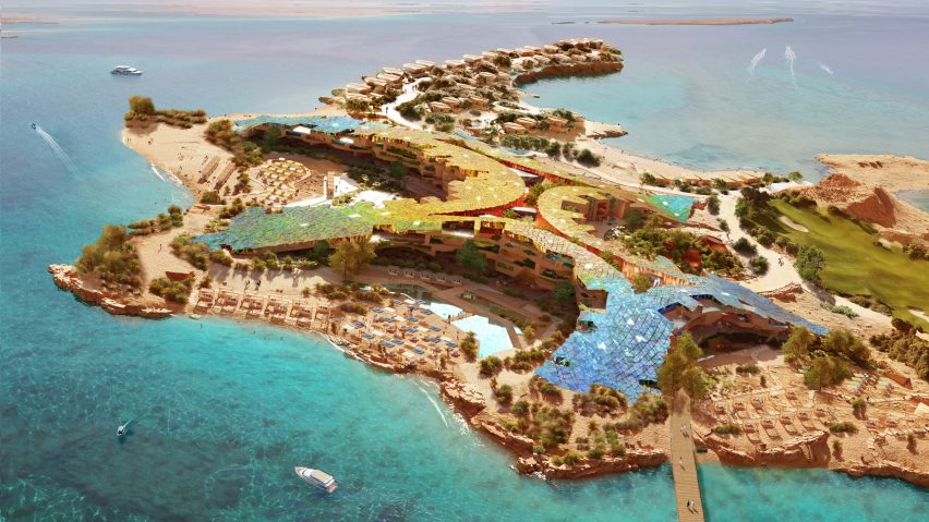 Sindalah luxury island, Neom, Saudi Arabia