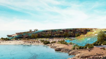 Luxury island Sindalah as part of Neom