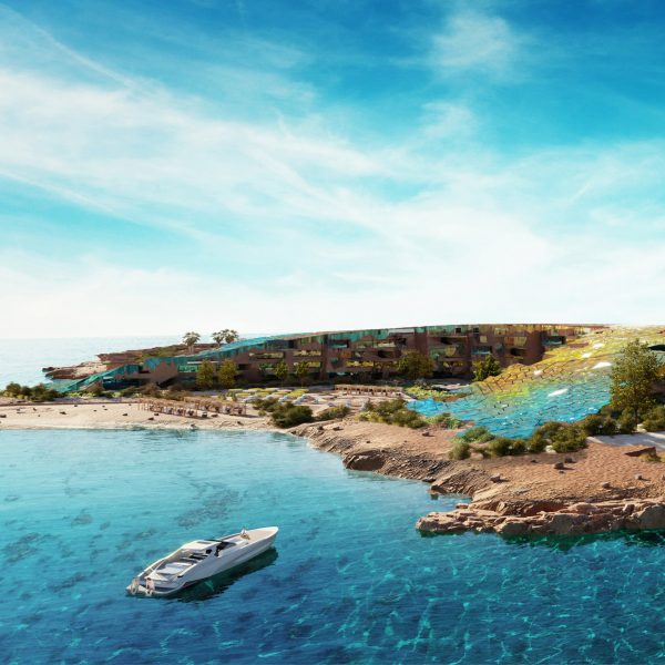 Luxury island Sindalah as part of Neom