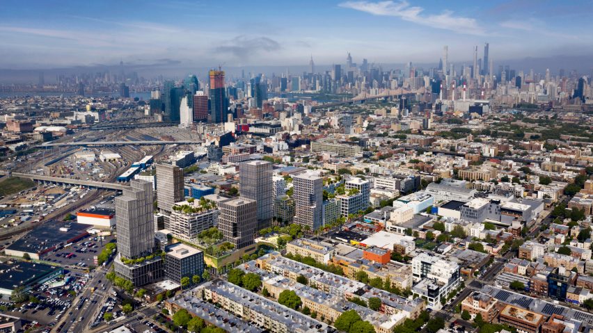 Aerial view of innovation Qns