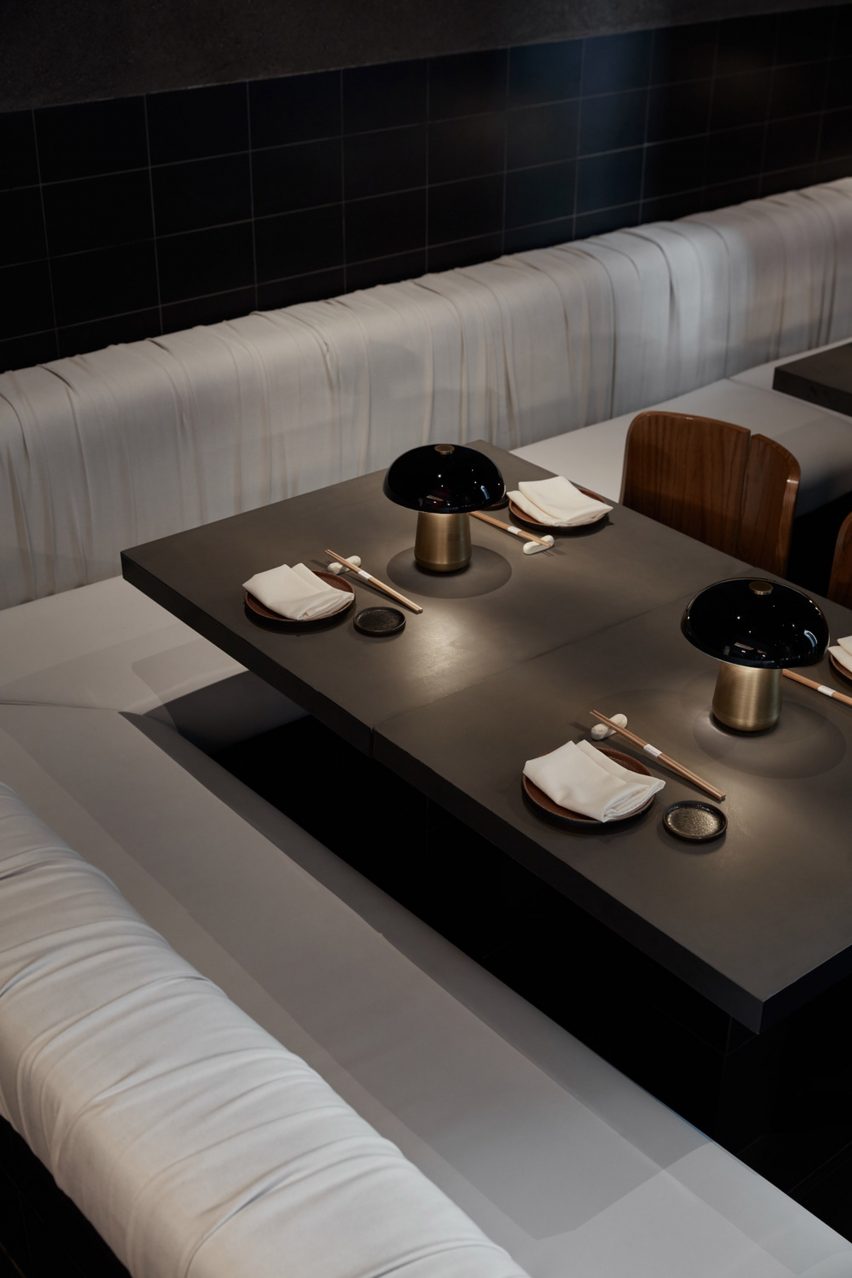 Origami sushi restaurant in The Dubai Mall by VSHD Design