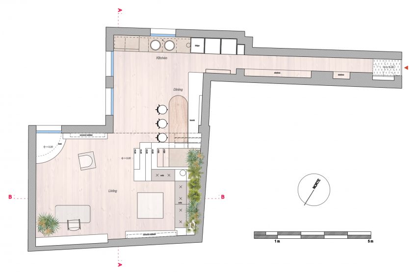 Palau apartment by Colombo and Serboli Architecture