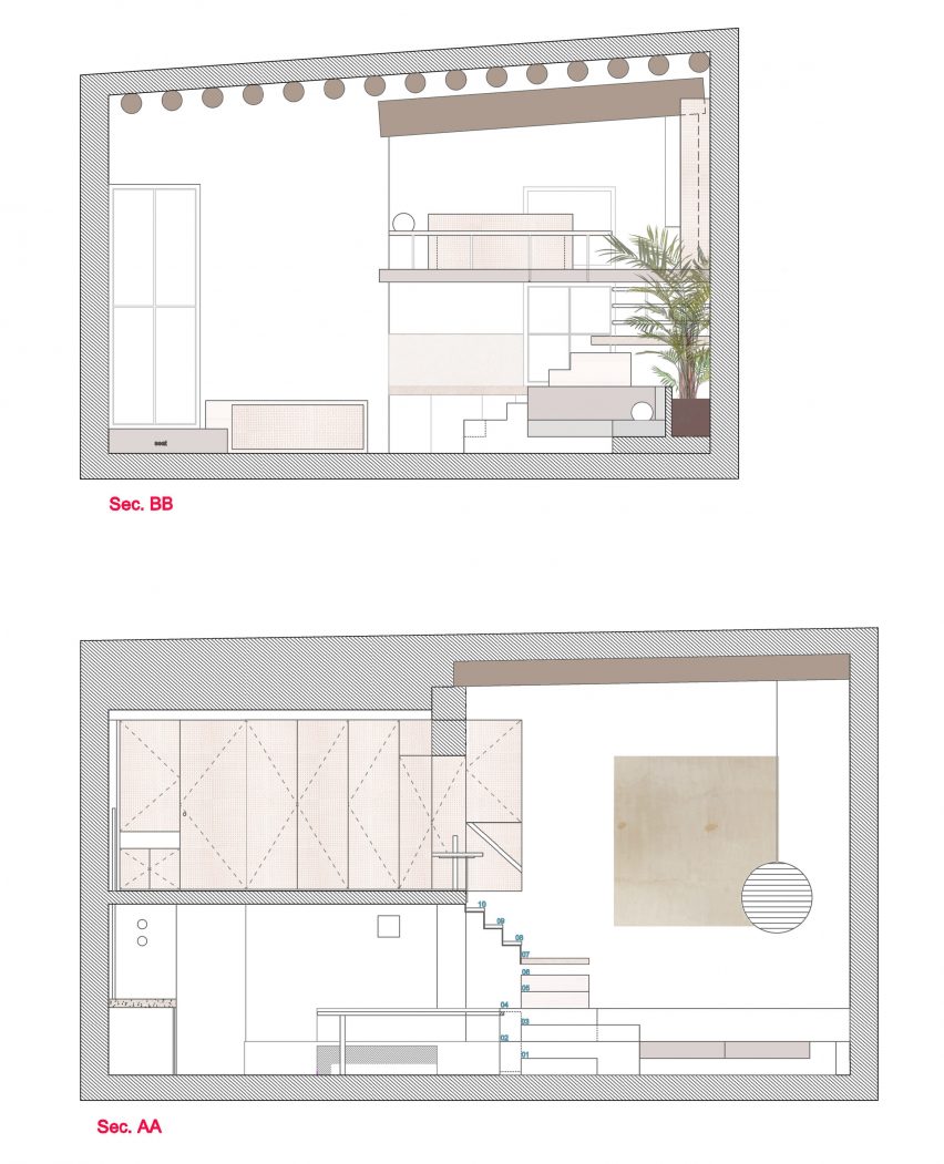 Palau apartment by Colombo and Serboli Architecture